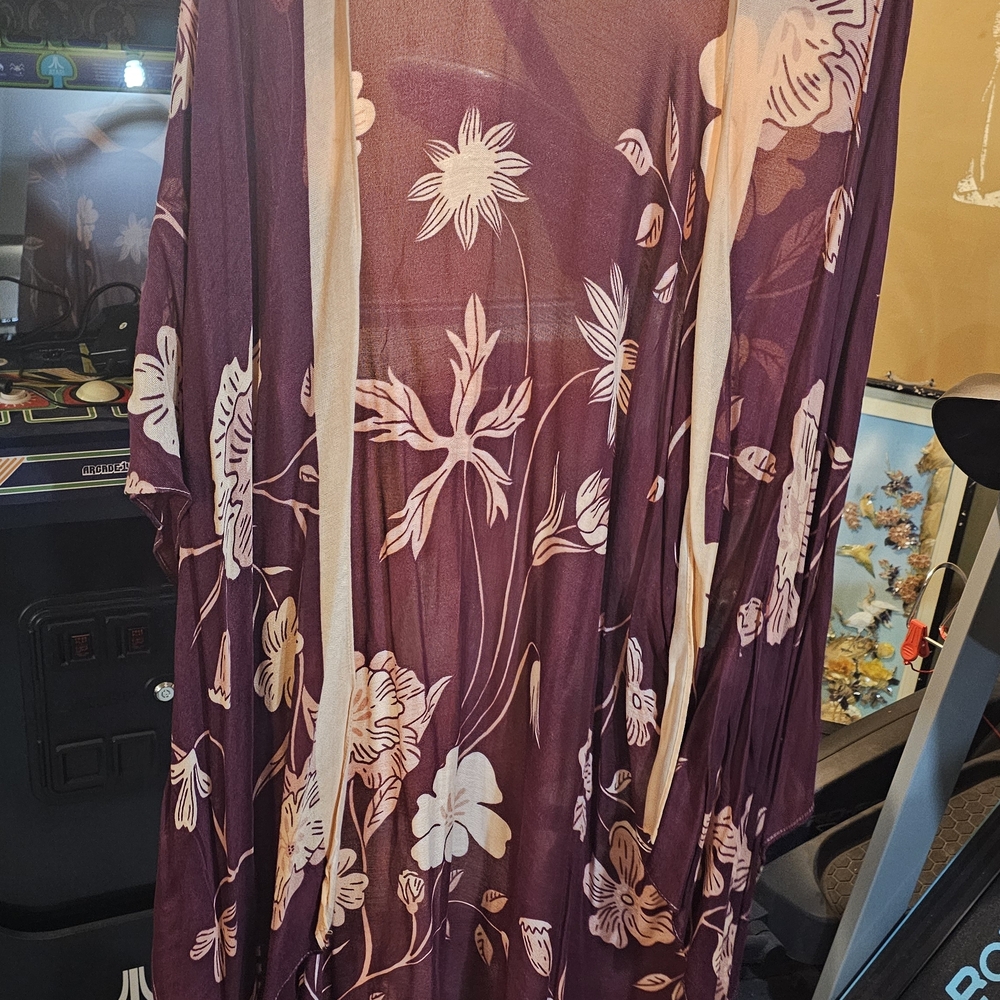 Melrose And Market Floral Kimono Cardigan